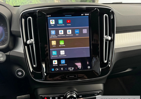 Volvo XC 40 cena 169900 przebieg: 37355, rok produkcji 2023 z Gostynin małe 301